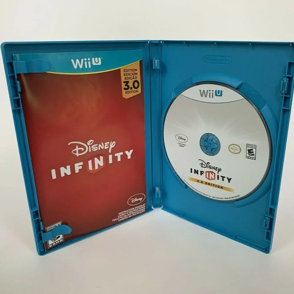 Disney Infinity 3.0 Edition (Nintendo Wii U, 2015) Complete Game